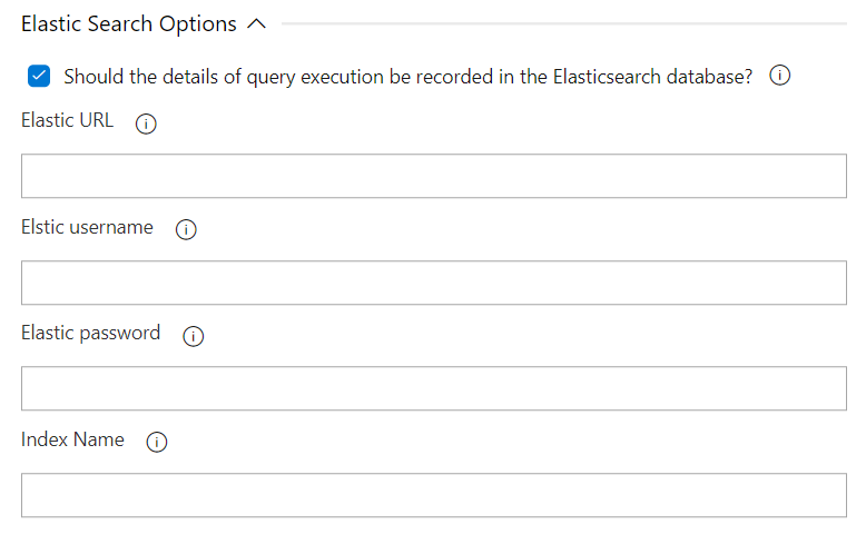 Elasticsearch logging options